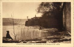 CPA Abbey of Hautecombe the monastery and the barn of 12th