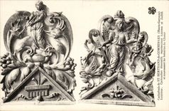 CPA Cathedral of St Bertrand de Comminges Lucrece and Judith