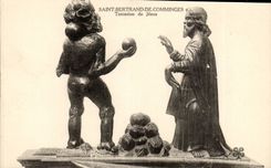 Saint Bertrand de Comminges CPA Temptation of Jesus