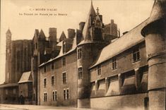 CPA Museum of Albi the frontage of the palate of Berbie
