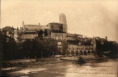 CPA Museum of Albi the palate of Berbie seen of the Tarn
