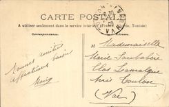 CPA Captions Saint Saulge the Wool cord (cows folklore)