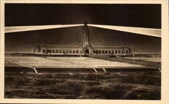 CPA Ossuary and headlight of Douamont