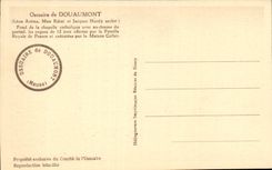 CPA Ossuaire of Douamont Fund of the catholic vault