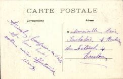 Paris CPA panorama du jardin des Tuileries et de la rue de Rivoli