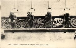 Abgashauptleitungen Dijon-CPA der Notre Dame-Kirche