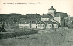 Indre- kleines Seminar der Gemusegarten und die Abtei - CPA