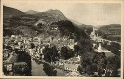 Lourdes - View Taken Castle Fort - CPA