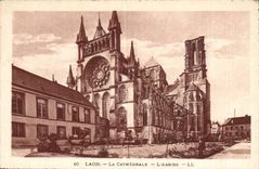 Laon CPA Cathedral the apse