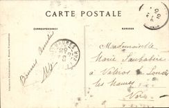 Fontainebleau CPA Palais the horseshoe staircase and the three houses