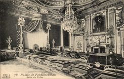 Fontainebleau CPA Palate Throne room