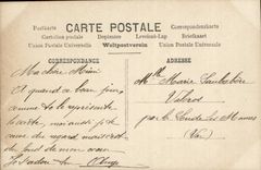 CPA FAntaisie Couple Voeux de bonheur