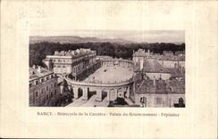 Nancy - the Hemicycle of the Career and the Palate of the Government - CPA