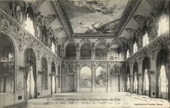 Nancy - Hotel de Vile Le Grand Salon - CPA 