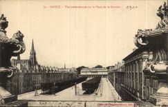 Nancy - Vue panoramique - la Place de la Carriere - CPA 