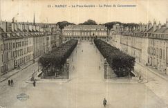 Nancy - La Place Carriere Le Palais Gouvernement - CPA 