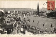 Nancy - Vue Generale sur la Vile Vieille la Porte de la Crafle - CPA 