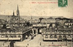 Nancy - Vue Panoramique sur la Place de la carriere - CPA 