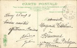 Nancy - Place de la Carriere Palais de Gouvernement - CPA 