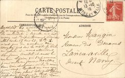 Nancy - La Place Stanislas vers le Theatre - CPA 