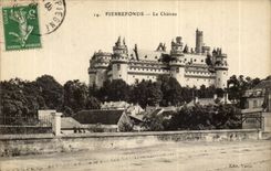 Pierrefonds - das Schloss - CPA
