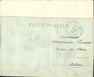 Pierrefonds - der Park mit den Hirschen - CPA