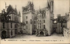 Pierrefonds CPA das Schloss das Haupttreppenhaus der Unterhalt und die Wolbung