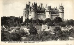 Pierrefonds CPA das Schloss