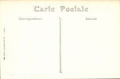 Pierrefonds CPA welches das Schloss vor der Wiederherstellung ruiniert