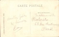 Pierrefonds CPA das Schloss das aprc mit den Hirschen