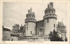 Pierrefonds CPA das Schloss