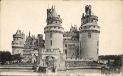 Pierrefonds CPA das Schloss Hereinkommen