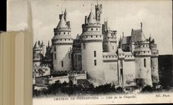 Pierrefonds CPA das Schloss bemisst Wolbung