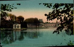 Fontainebleau CPA the palate View of the castle
