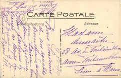 Fontainebleau CPA the palate View of the castle