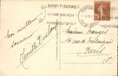 CPA Auvergne alcets of the road of Chambon to the valley of Chaudefour