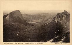 CPA Auvergne Puy de Dome Rocks Tuillieres and SAnadoire