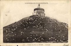 CPA Pastoral Auvergne of Puy de Dome Summit