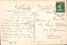 CPA Auvergne the Croizat source and the Petrifying fountain