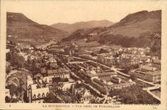 CPA Auvergne Bourboule gesehen vom funikularen