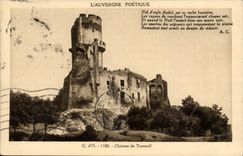 CPA Auvergne Castle of Tournoel