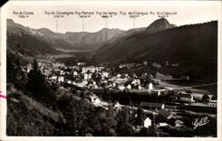 The Mount Gilds CPA View rock of Cuzeau Cacadogne Ferrand Sancy Cliergue Capucin