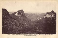 Surroundings of the Mount Gild CPA Roche Malviale Roche Tuliere and Sanadoire rock