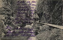 route de la large chartreuse CPA Entering of the desert