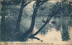 Lyon CPA a walk on the lake with the park of the gold head