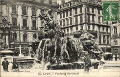 Lyon CPA Bartholdi Fountain