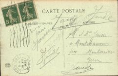 Lyon CPA Places Bellecour Statue of Louis IV