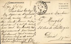 Lyon CPA the bridge of Guillotiere and the hotel God