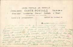 CPA Fantaisie Couple Pourquoi tourner la tete en vos yeux j'ai su lire