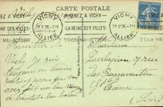 Vichy CPA Source of CElestins